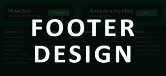 اهمیت footer در طراحی سایت